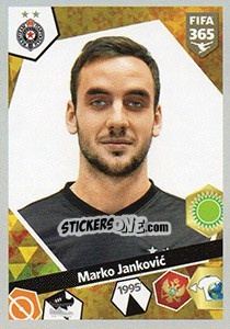 Sticker Marko Jankovic - FIFA 365: 2017-2018 - Panini