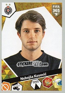Sticker Nebojša Kosovic - FIFA 365: 2017-2018 n. S36 - Panini