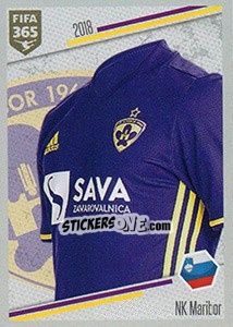 Sticker NK Maribor - Shirt - FIFA 365: 2017-2018 n. S41 - Panini