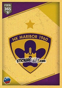Sticker NK Maribor - Logo - FIFA 365: 2017-2018 n. S42 - Panini