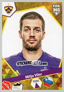 Sticker Mitja Viler - FIFA 365: 2017-2018 - Panini