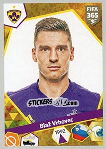 Sticker Blaž Vrhovec - FIFA 365: 2017-2018 n. S50 - Panini