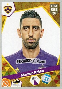 Sticker Marwan Kabha - FIFA 365: 2017-2018 - Panini