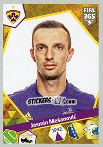 Sticker Jasmin Mešanovic - FIFA 365: 2017-2018 - Panini