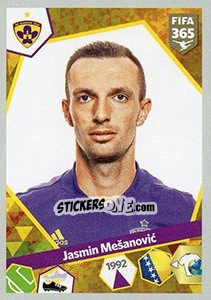 Sticker Jasmin Mešanovic - FIFA 365: 2017-2018 n. S57 - Panini