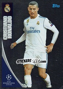 Sticker Cristiano Ronaldo - UEFA Champions League 2017-2018 n. 5 - Topps