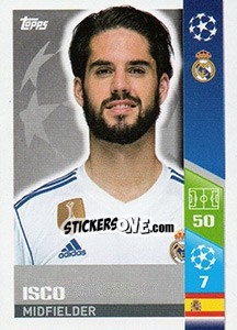 Sticker Isco