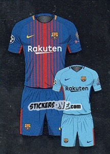 Sticker Kit - UEFA Champions League 2017-2018 n. 23 - Topps