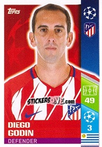 Figurina Diego Godín