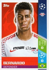 Sticker Bernardo - UEFA Champions League 2017-2018 n. 84 - Topps