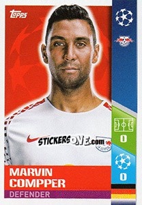 Cromo Marvin Compper - UEFA Champions League 2017-2018 - Topps