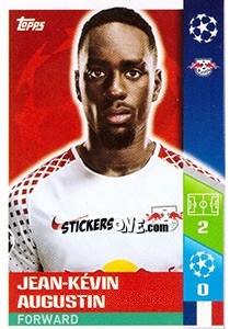 Figurina Jean-Kévin Augustin - UEFA Champions League 2017-2018 - Topps