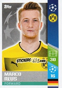 Sticker Marco Reus - UEFA Champions League 2017-2018 n. 115 - Topps