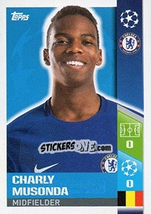 Sticker Charly Musonda - UEFA Champions League 2017-2018 n. 131 - Topps