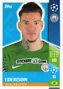 Sticker Ederson