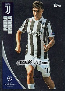 Sticker Paulo Dybala - UEFA Champions League 2017-2018 n. 195 - Topps