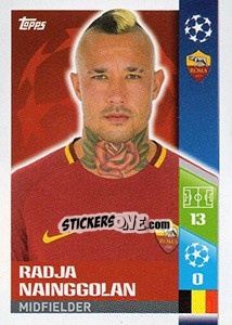 Sticker Radja Nainggolan - UEFA Champions League 2017-2018 n. 225 - Topps