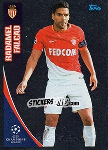 Sticker Radamel Falcao - UEFA Champions League 2017-2018 - Topps