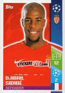 Sticker Djibril Sidibé - UEFA Champions League 2017-2018 n. 236 - Topps