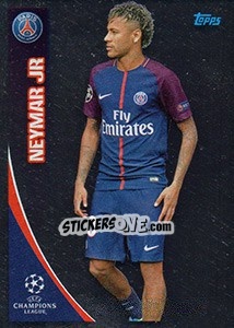 Cromo Neymar Jr - UEFA Champions League 2017-2018 - Topps