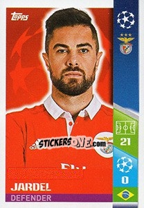 Sticker Jardel - UEFA Champions League 2017-2018 n. 294 - Topps