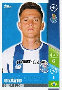 Sticker Otávio - UEFA Champions League 2017-2018 - Topps