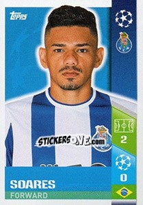 Cromo Soares - UEFA Champions League 2017-2018 - Topps