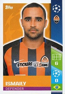 Sticker Ismaily - UEFA Champions League 2017-2018 n. 332 - Topps