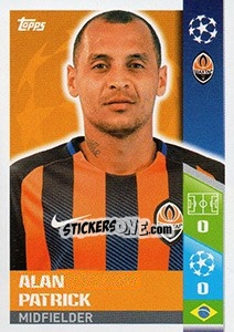 Sticker Alan Patrick - UEFA Champions League 2017-2018 n. 341 - Topps