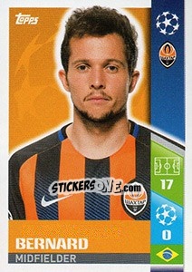 Sticker Bernard - UEFA Champions League 2017-2018 n. 342 - Topps