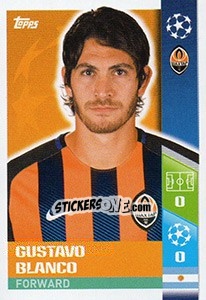 Sticker Gustavo Blanco - UEFA Champions League 2017-2018 n. 343 - Topps