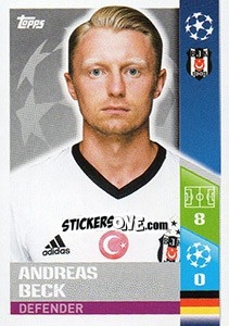 Cromo Andreas Beck