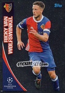 Sticker Ricky van Wolfswinkel - UEFA Champions League 2017-2018 n. 385 - Topps