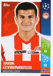 Cromo Tarik Elyounoussi - UEFA Champions League 2017-2018 - Topps