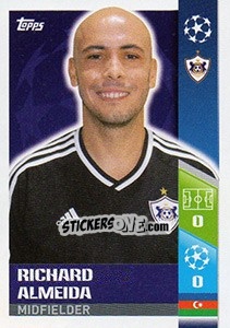 Figurina Richard Almeida - UEFA Champions League 2017-2018 - Topps