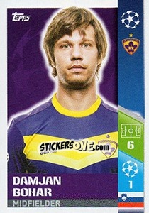 Sticker Damjan Bohar - UEFA Champions League 2017-2018 n. 575 - Topps