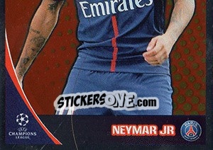 Sticker Neymar Jr (puzzle 2) - UEFA Champions League 2017-2018 n. 583 - Topps