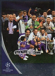 Cromo Real Madrid CF (puzzle 1) - UEFA Champions League 2017-2018 - Topps
