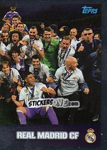 Sticker Real Madrid CF (puzzle 2) - UEFA Champions League 2017-2018 n. 595 - Topps