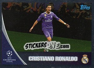 Sticker Cristiano Ronaldo - UEFA Champions League 2017-2018 - Topps