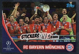 Sticker FC Bayern München - UEFA Champions League 2017-2018 - Topps