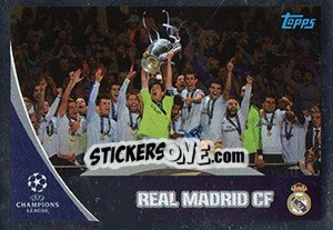 Sticker Real Madrid CF - UEFA Champions League 2017-2018 - Topps