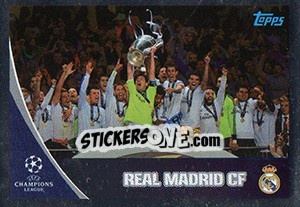 Sticker Real Madrid CF - UEFA Champions League 2017-2018 n. 600 - Topps