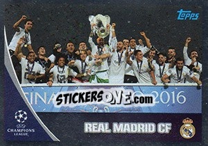 Sticker Real Madrid CF - UEFA Champions League 2017-2018 n. 602 - Topps