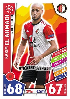 Cromo Karim El Ahmadi