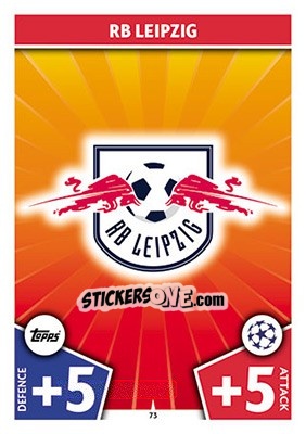 Sticker Club Badge - UEFA Champions League 2017-2018. Match Attax n. 73 - Topps