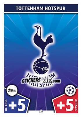 Sticker Club Badge - UEFA Champions League 2017-2018. Match Attax n. 127 - Topps