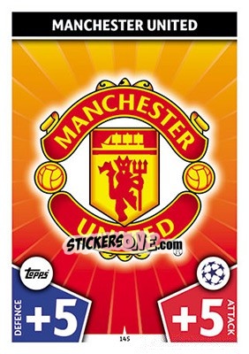 Sticker Club Badge - UEFA Champions League 2017-2018. Match Attax n. 145 - Topps