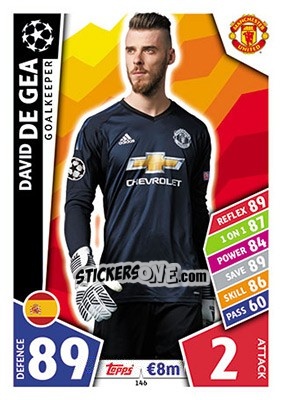 Sticker David de Gea