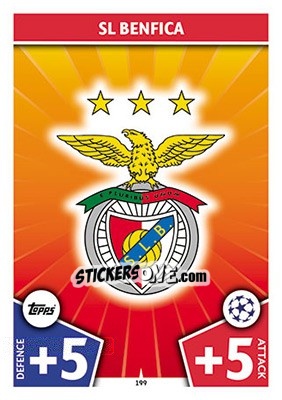 Sticker Club Badge - UEFA Champions League 2017-2018. Match Attax n. 199 - Topps
